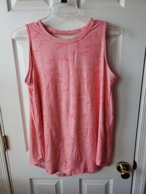 Pink Sleeveless Women's Tank Top/tunic